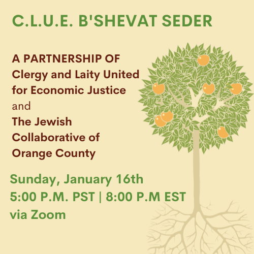 CLUE b’Shevat Seder