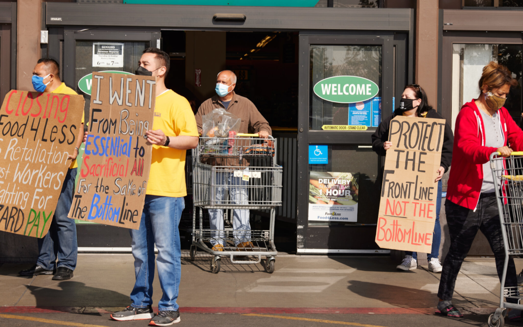Grocery Workers across So Cal continue to demand decent pay and fair scheduling even as they ponder a decision to strike.