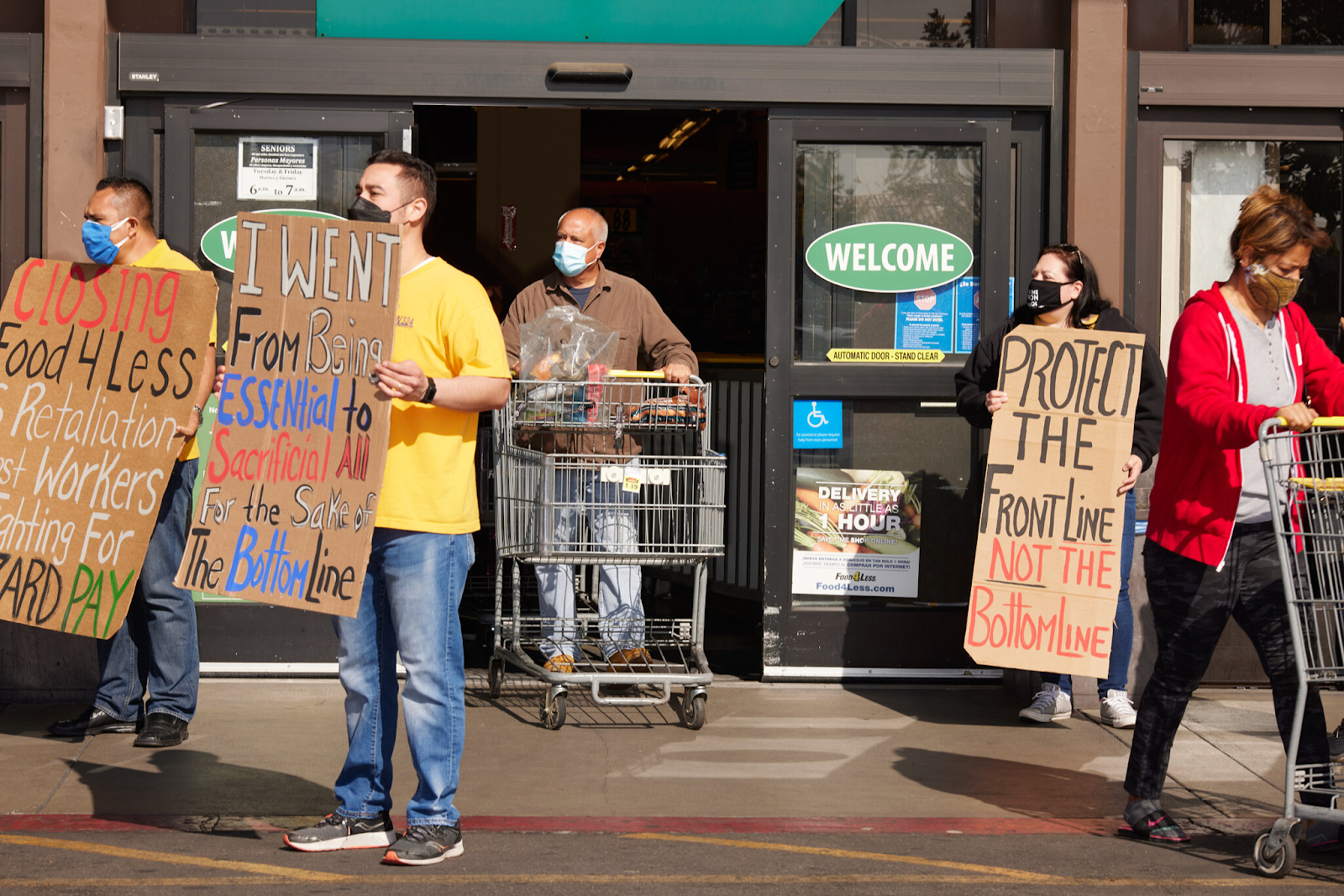 Grocery Workers across So Cal continue to demand decent pay and fair scheduling even as they ponder a decision to strike.