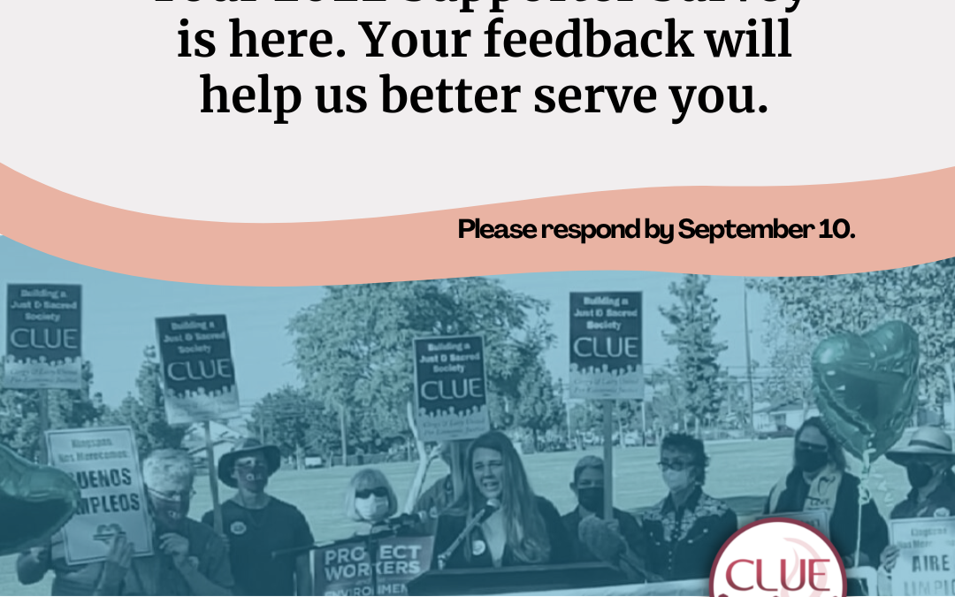 Take the 2022 Supporter Survey!