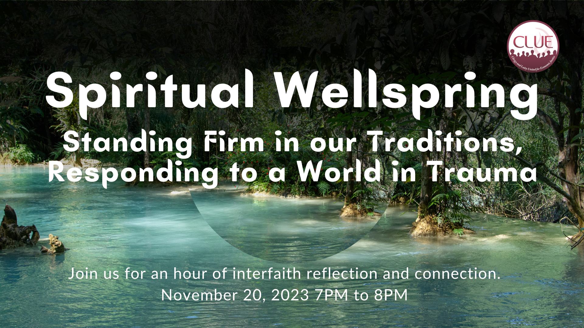 Spiritual Wellspring gathering offers sustenance in trying times.