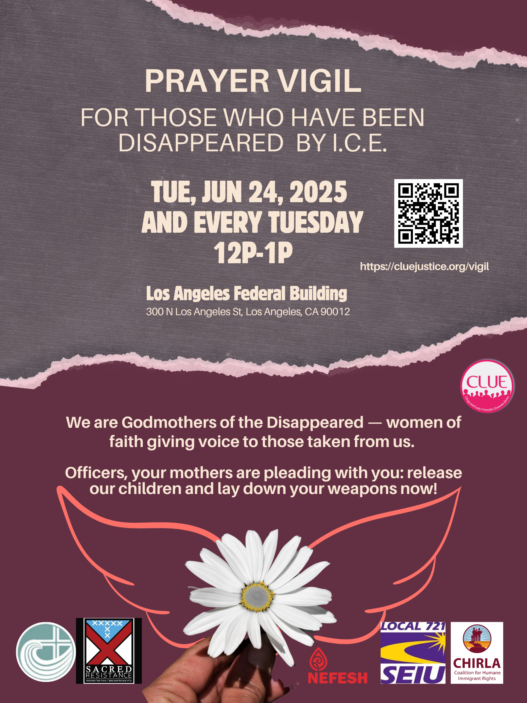 IMMIGRATION VIGIL TUESDAYS
